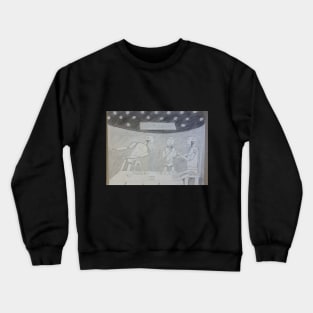 Who's paying the check? Crewneck Sweatshirt